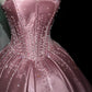 Beauty Prom Dress Sweetheart Beading Pleated Evening Dresses Birthday Party Outfits Gala Gown    D4958