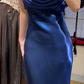 Robe de bal brillante à paillettes et col en cœur, robe de soirée sirène, robe de gala, robe de fête d'anniversaire, D3415