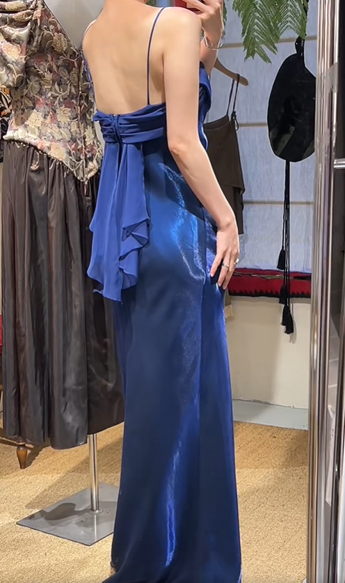 Robe de bal brillante à paillettes et col en cœur, robe de soirée sirène, robe de gala, robe de fête d'anniversaire, D3415