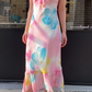 Fashion Prom Dress Chiffion V-neck Pleated Evening Dresses Print Gala Gown Cocktail Outfits       D4968