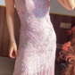 Glänzendes Ballkleid mit herzförmigem Pailletten-Meerjungfrauen-Abendkleid, Galakleid, Geburtstagspartykleid, D3415