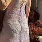 Glänzendes Ballkleid mit herzförmigem Pailletten-Meerjungfrauen-Abendkleid, Galakleid, Geburtstagspartykleid, D3415