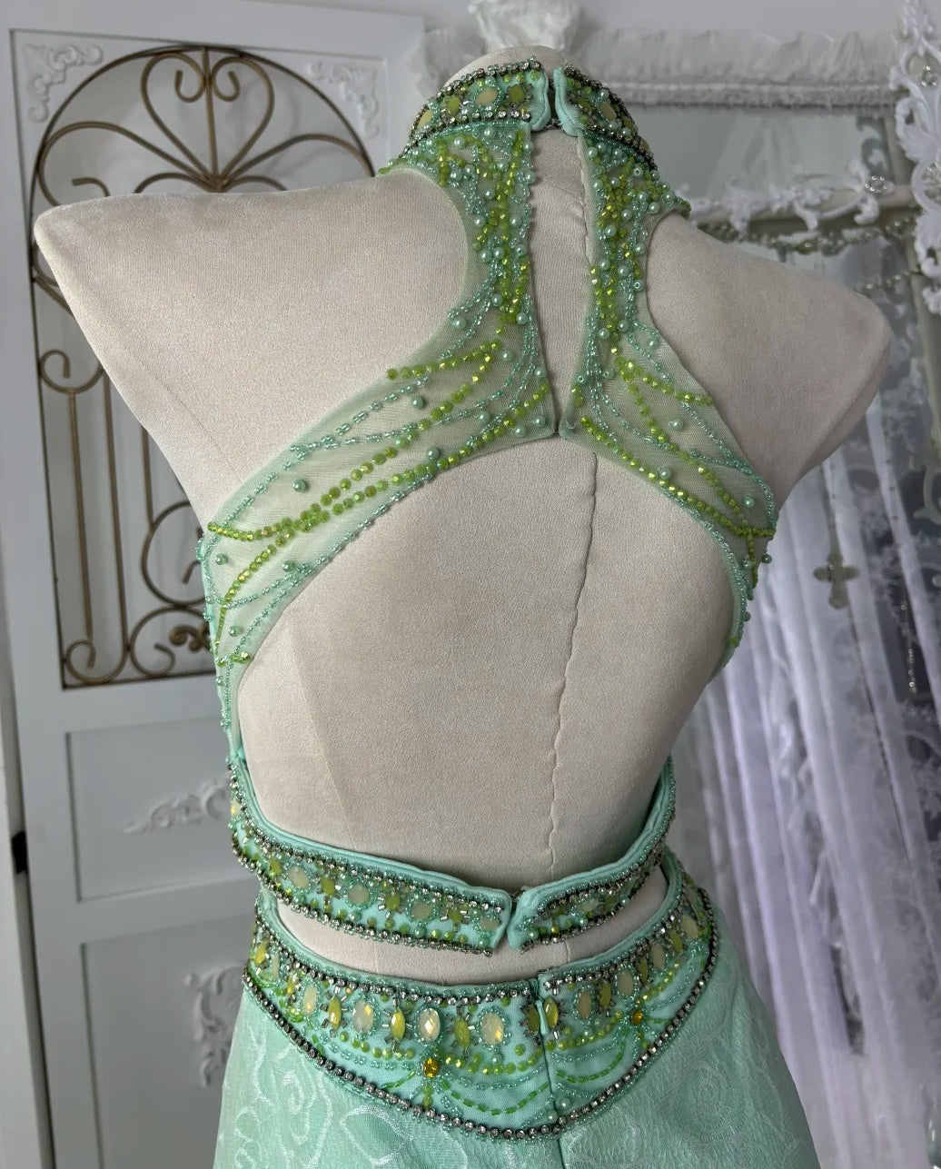 Robe de bal brillante à paillettes et col en cœur, robe de soirée sirène, robe de gala, robe de fête d'anniversaire, D3415