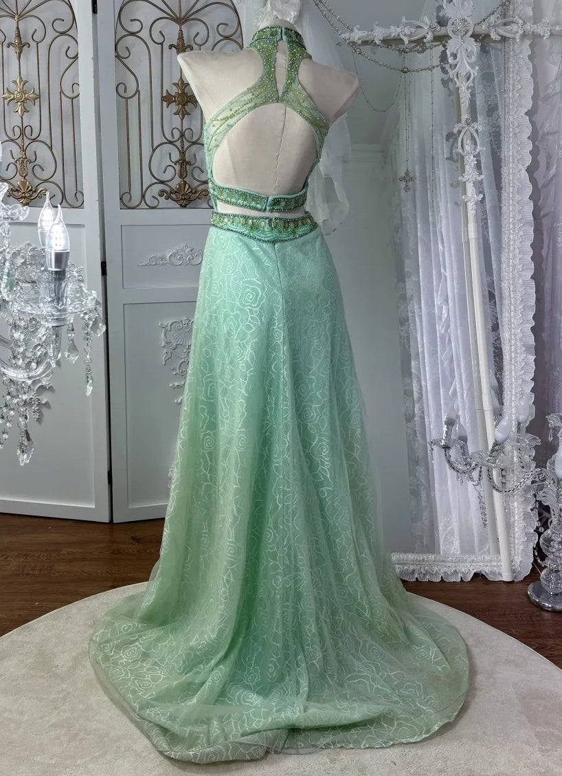Robe de bal brillante à paillettes et col en cœur, robe de soirée sirène, robe de gala, robe de fête d'anniversaire, D3415