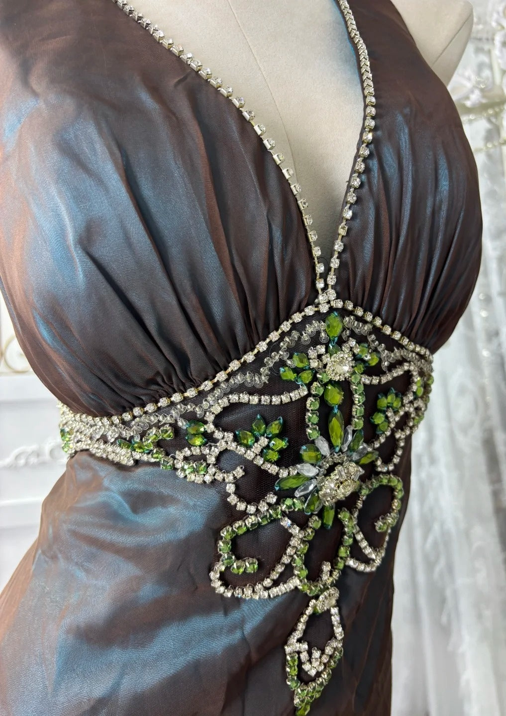 Glänzendes Ballkleid mit herzförmigem Pailletten-Meerjungfrauen-Abendkleid, Galakleid, Geburtstagspartykleid, D3415
