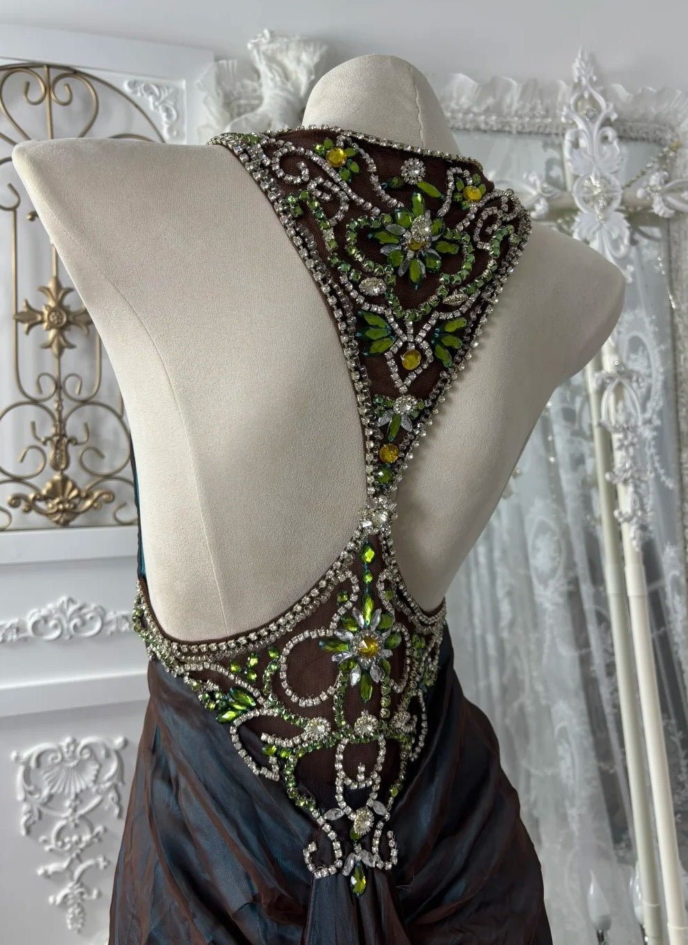 Glänzendes Ballkleid mit herzförmigem Pailletten-Meerjungfrauen-Abendkleid, Galakleid, Geburtstagspartykleid, D3415