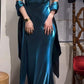 Robe de bal brillante à paillettes et col en cœur, robe de soirée sirène, robe de gala, robe de fête d'anniversaire, D3415