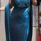 Robe de bal brillante à paillettes et col en cœur, robe de soirée sirène, robe de gala, robe de fête d'anniversaire, D3415