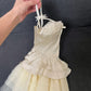 Stunning Homecoming Dress Spaghetti Straps Pleated Tulle Short Prom Dress Cocktail Outfits Birthday Party Dress  D4985