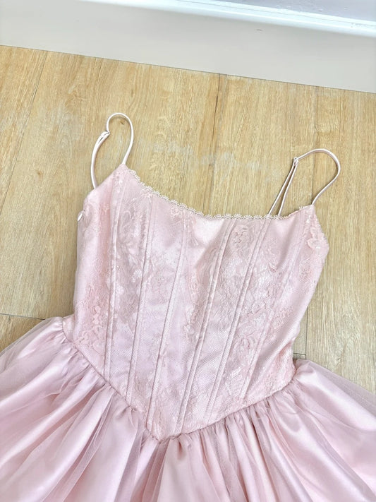 Charming Homecoming Dress Spaghetti Straps Pleated Short Prom Dress Back to School Outfits Birthday Party Dress  D4991
