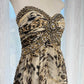 Stunning Prom Dress Sweetheart Print Cocktail Outfits Evening Dress Gala Gown        D4994