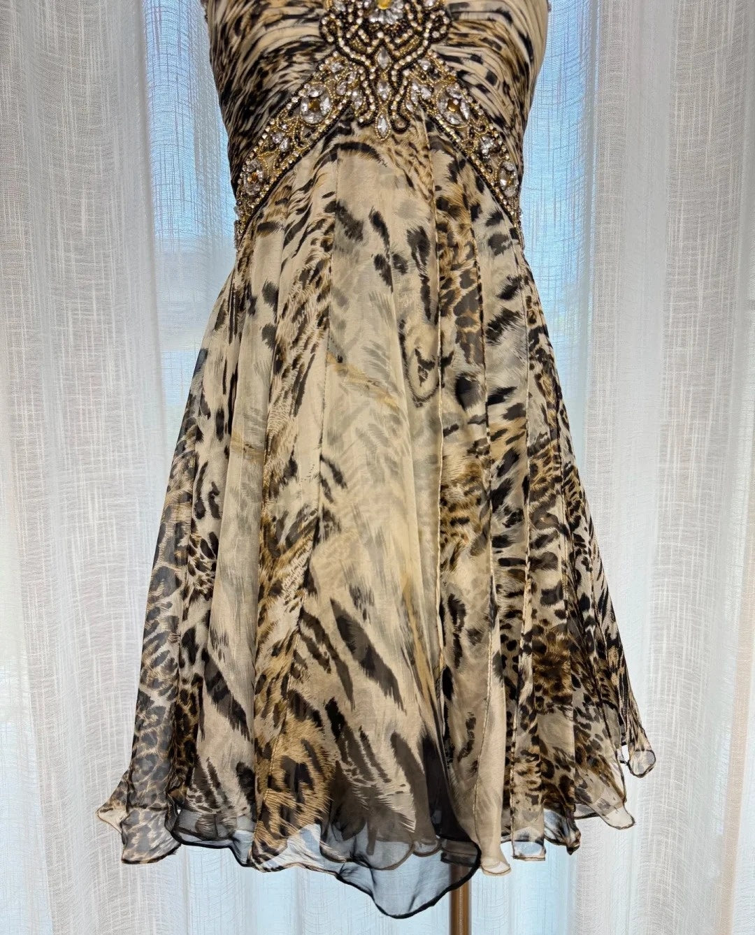 Stunning Prom Dress Sweetheart Print Cocktail Outfits Evening Dress Gala Gown        D4994