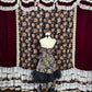 Pretty Homecoming Dress Halter Lace Bowknot Rinestone Prom Dress Back to School Outfits Party Dress  D6121