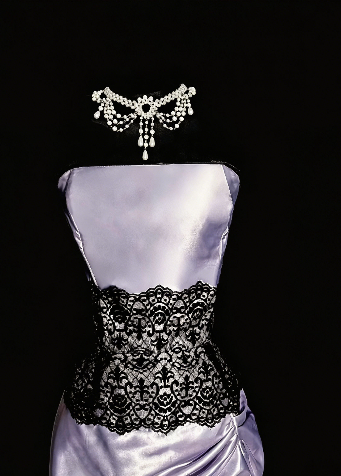 Elegant Homecoming Dress Strapless Lace Back to School Outfits Party Dress  D6542