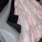 Gorgeous Shiny Pink Beaded Sequined Design A-Line Prom Dress Evening Dress D1690
