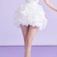 Beautiful Homecoming Dress One Shoulder Pleated Bowknot Back to School Outfits Party Dress D7241