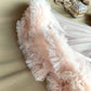 New Homecoming Dress Strapless Bowknot Lace Dress Back to School Outfits Party Dress  D6395