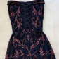 Vintage Prom Dress Strapless Beadings Long Evening Gala Dress Birthday Party Outfits  MD7448