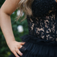 Elegant Prom Dress Black Sweetheart Pleated Tulle Long Gala Gown Evening Dress Party Outfits      D5011