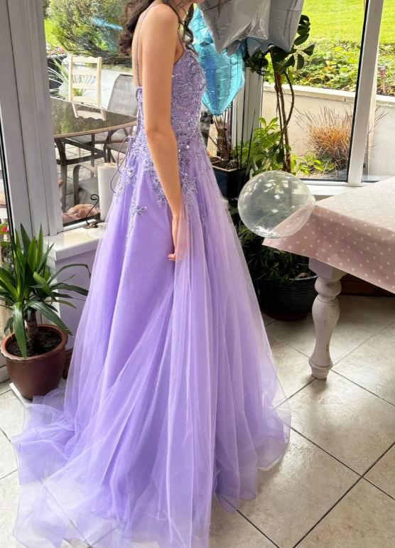 Chic Prom Dress Sweetheart Pleated Tulle Long Gala Gown Evening Dress Party Outfits      D5014