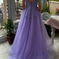 Chic Prom Dress Sweetheart Pleated Tulle Long Gala Gown Evening Dress Party Outfits      D5014