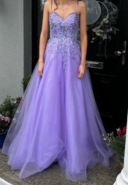 Chic Prom Dress Sweetheart Pleated Tulle Long Gala Gown Evening Dress Party Outfits      D5014