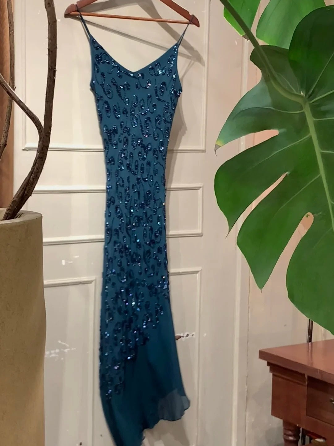 Robe de bal brillante à paillettes et col en cœur, robe de soirée sirène, robe de gala, robe de fête d'anniversaire, D3415