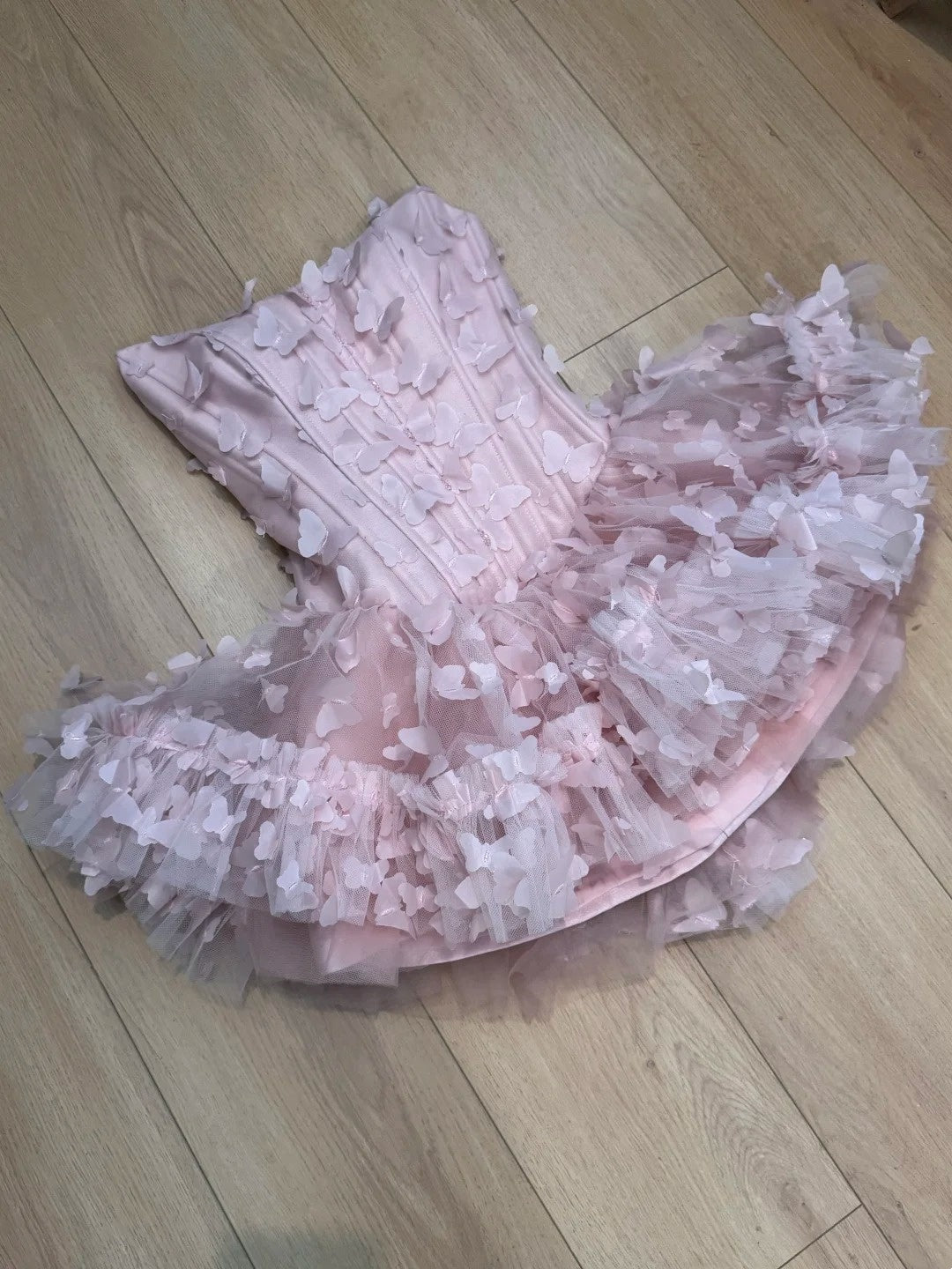 Robe de soirée courte plissée à bretelles spaghetti, tenue de soirée d'anniversaire, robe de cocktail D3339