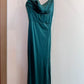 Elegant Prom Dress Spaghetti Straps Sheath Slit Mermaid Gala Gown Evening Dress Party Outfits      D5031