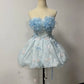 Stunning Prom Dress Strapless Pleated Gala Gown Evening Dress Party Outfits      D5036