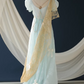 Elegant Imperial Prom Dress Square Neck Print Gala Gown Evening Dress Party Outfits      D5054