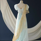 Elegant Imperial Prom Dress Square Neck Print Gala Gown Evening Dress Party Outfits      D5054