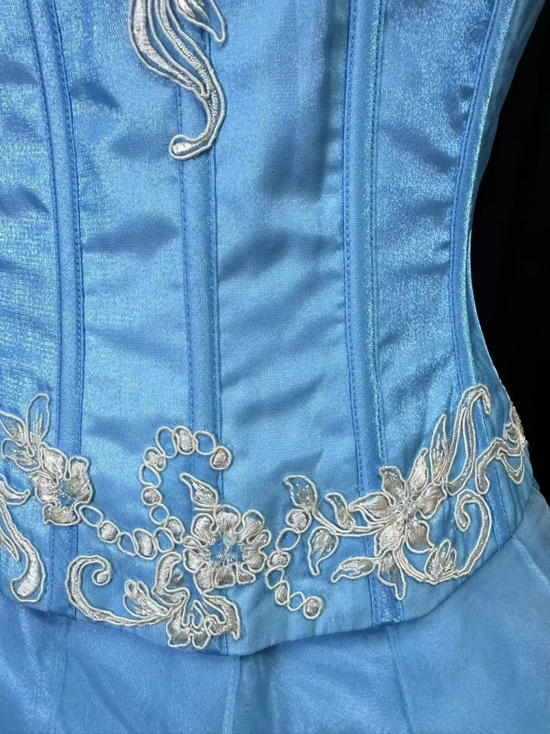 Glänzendes Ballkleid mit herzförmigem Pailletten-Meerjungfrauen-Abendkleid, Galakleid, Geburtstagspartykleid, D3415
