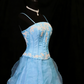 Glänzendes Ballkleid mit herzförmigem Pailletten-Meerjungfrauen-Abendkleid, Galakleid, Geburtstagspartykleid, D3415