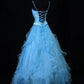 Glänzendes Ballkleid mit herzförmigem Pailletten-Meerjungfrauen-Abendkleid, Galakleid, Geburtstagspartykleid, D3415