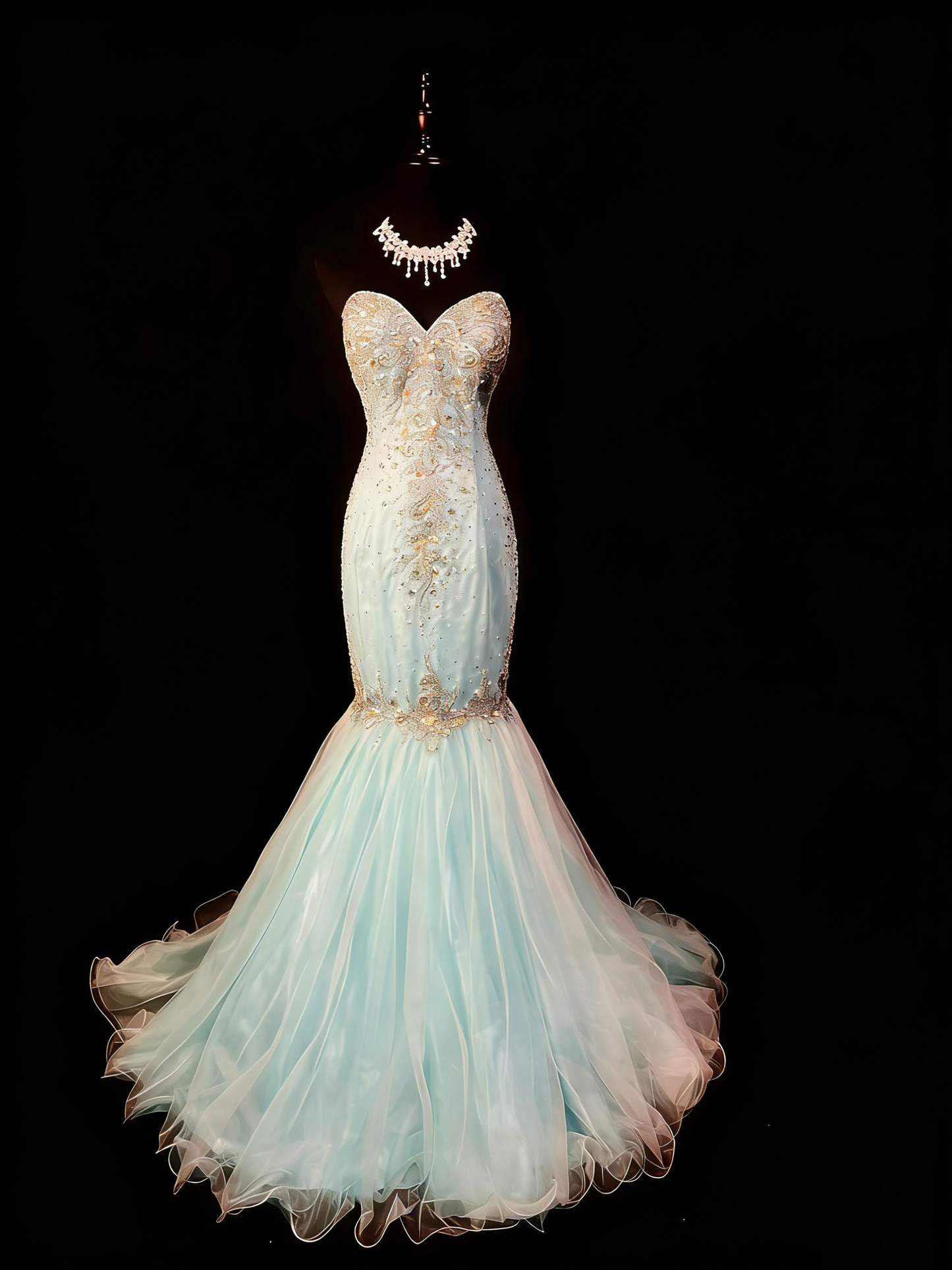 Robe de bal brillante à paillettes et col en cœur, robe de soirée sirène, robe de gala, robe de fête d'anniversaire, D3415