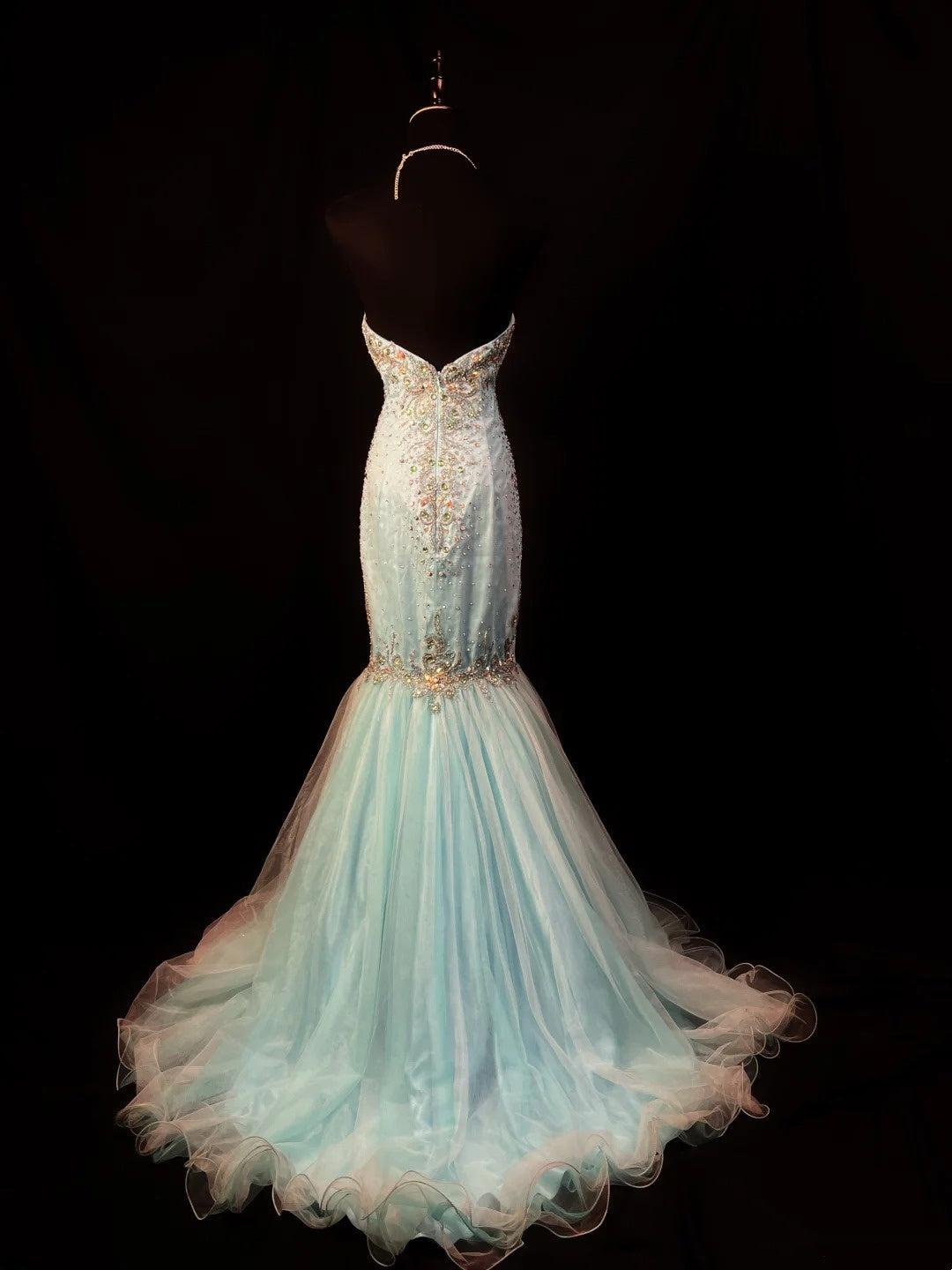 Robe de bal brillante à paillettes et col en cœur, robe de soirée sirène, robe de gala, robe de fête d'anniversaire, D3415