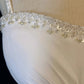 Elegant Prom Dress White Spaghetti Straps Pleated Formal Gown Evening Dress Gala Dress     D5070