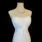Elegant Prom Dress White Spaghetti Straps Pleated Formal Gown Evening Dress Gala Dress     D5070