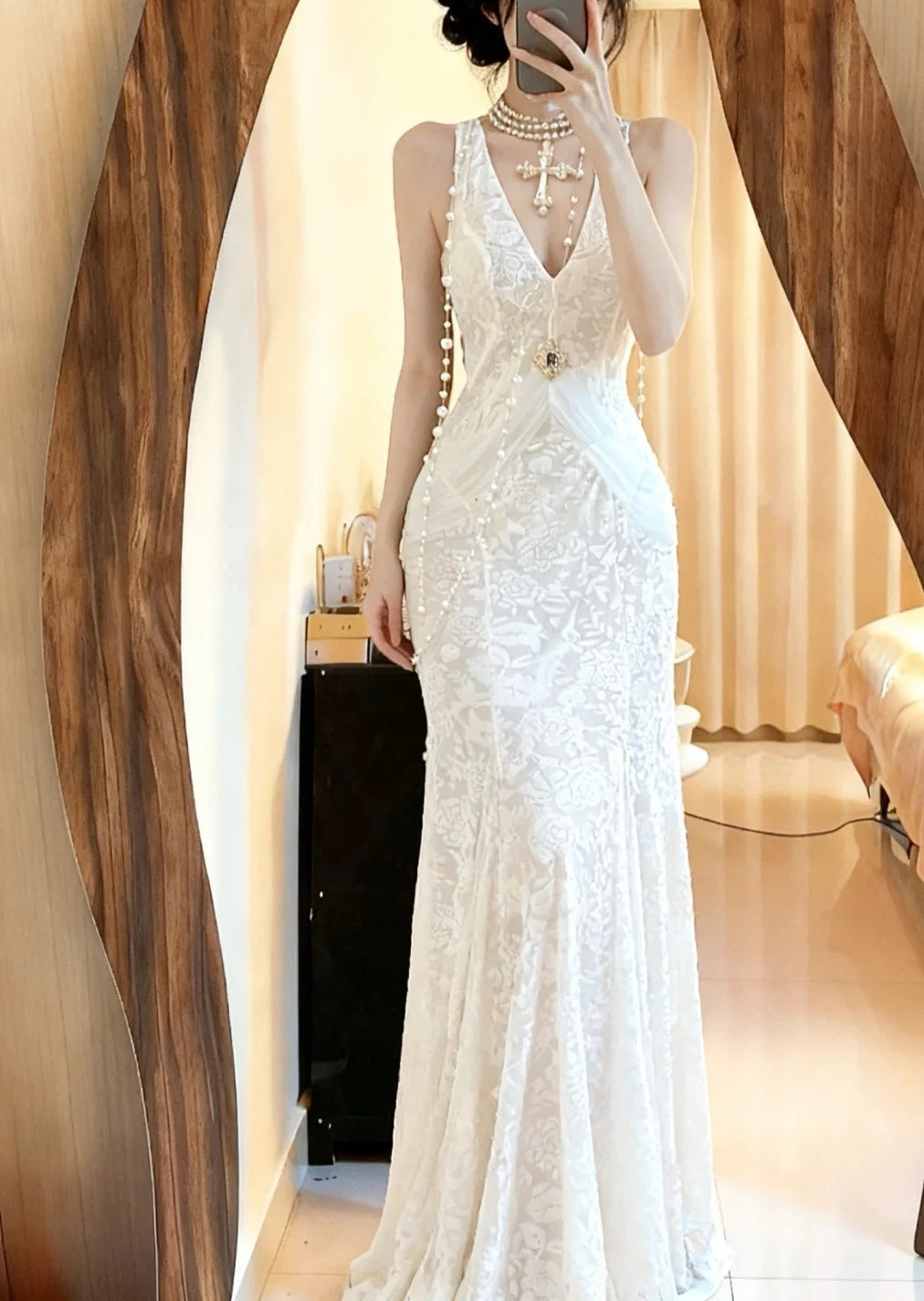 Robe de bal brillante à paillettes et col en cœur, robe de soirée sirène, robe de gala, robe de fête d'anniversaire, D3415