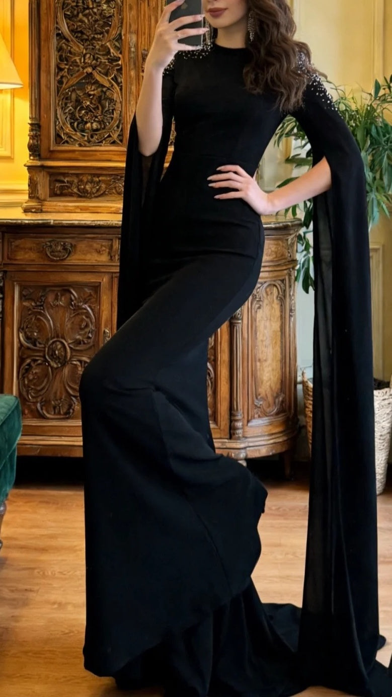 Robe de bal brillante à paillettes et col en cœur, robe de soirée sirène, robe de gala, robe de fête d'anniversaire, D3415