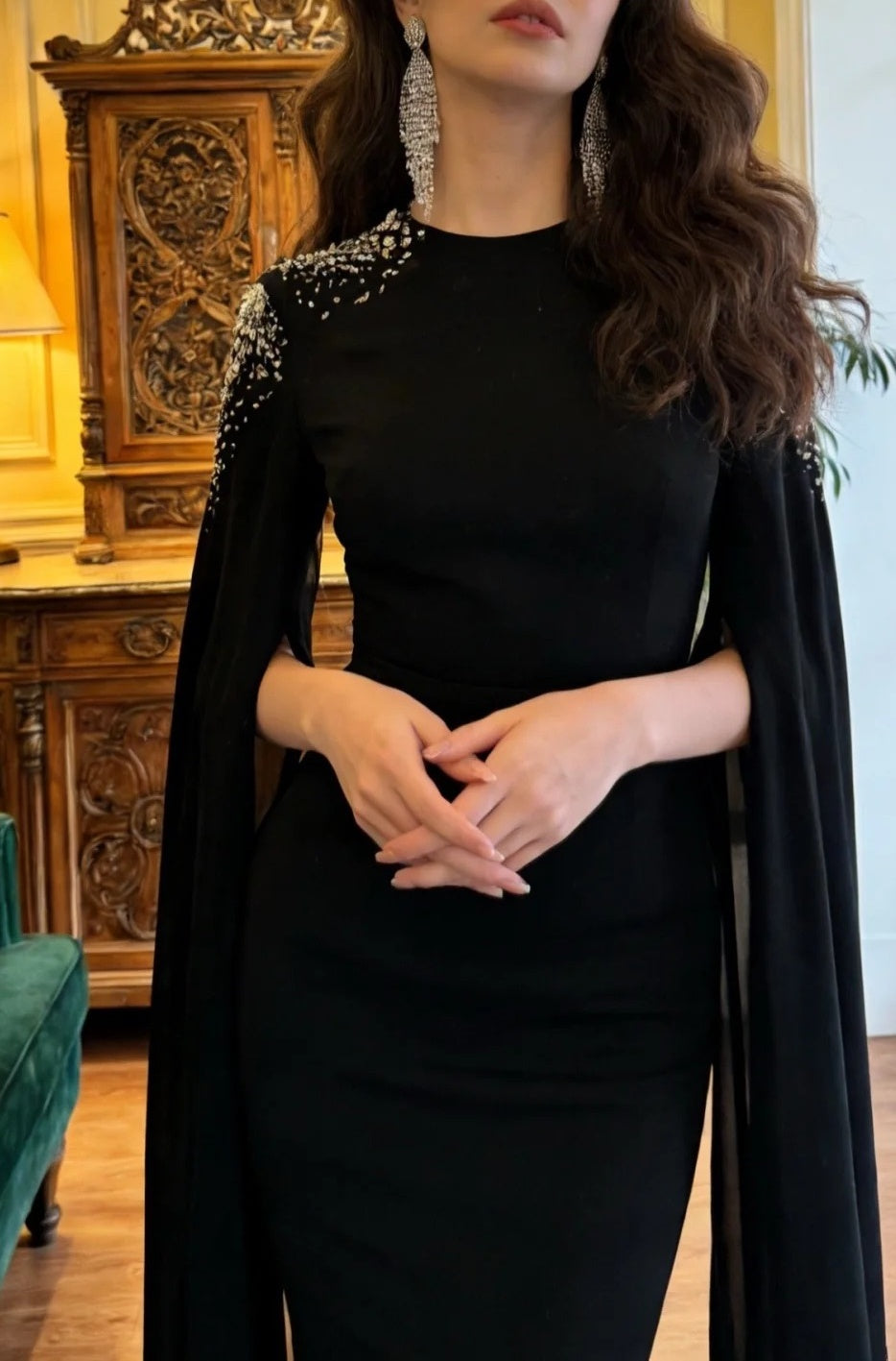 Robe de bal brillante à paillettes et col en cœur, robe de soirée sirène, robe de gala, robe de fête d'anniversaire, D3415