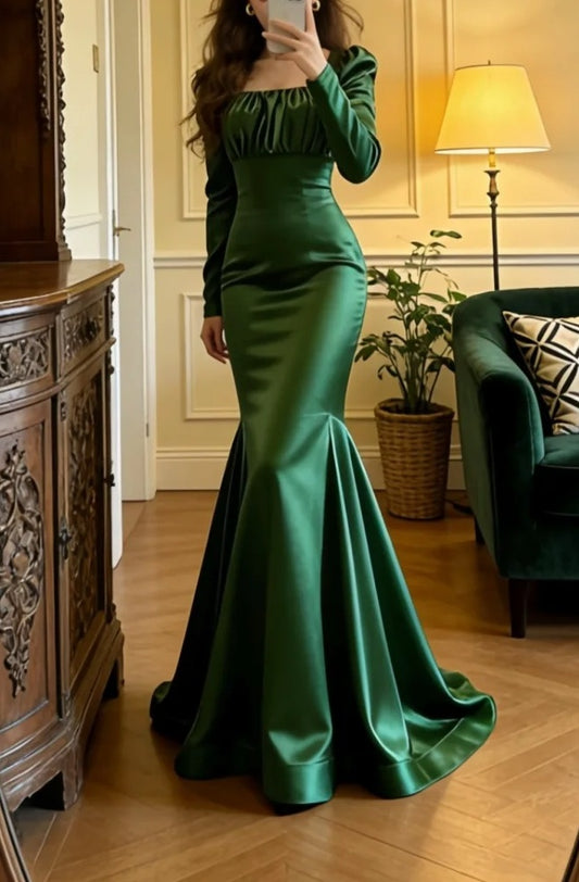 Robe de bal brillante à paillettes et col en cœur, robe de soirée sirène, robe de gala, robe de fête d'anniversaire, D3415