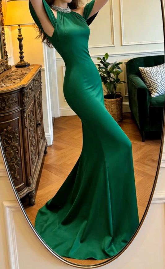 Robe de bal brillante à paillettes et col en cœur, robe de soirée sirène, robe de gala, robe de fête d'anniversaire, D3415