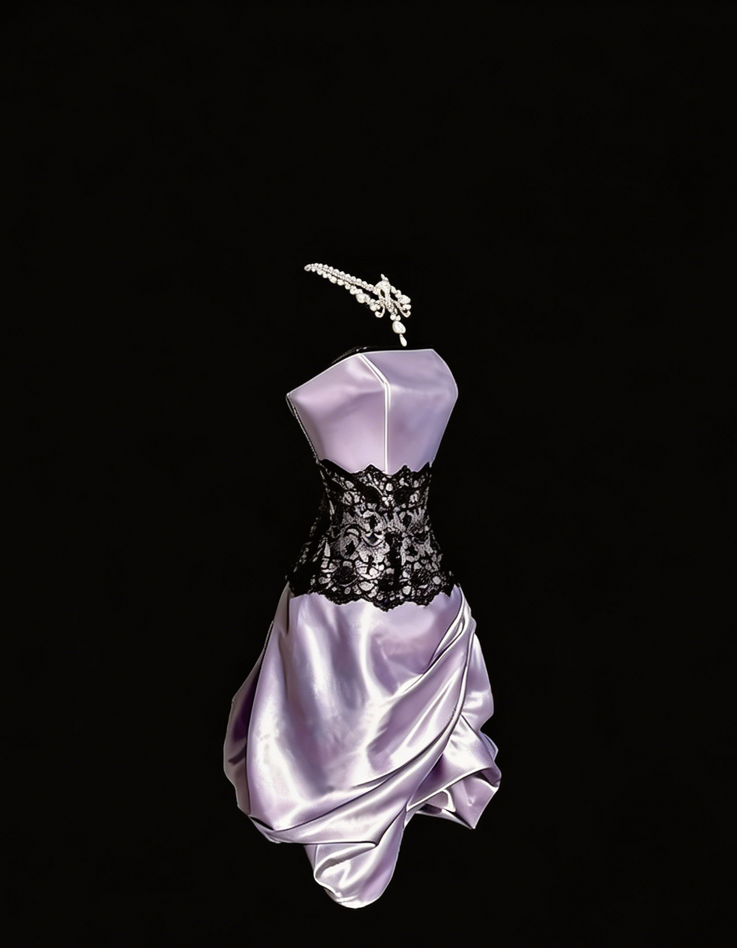Elegant Homecoming Dress Strapless Lace Back to School Outfits Party Dress  D6542