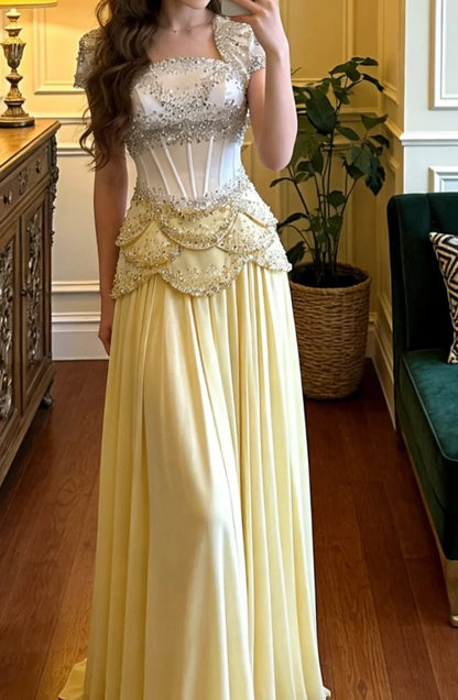 Robe de bal brillante à paillettes et col en cœur, robe de soirée sirène, robe de gala, robe de fête d'anniversaire, D3415