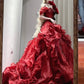 Gorgeous Ball Gown Off Shoulder Ruffle Quinceanera Dress Evening Dress 18th Birthday Prom Gown       D5134