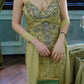 90s Retro Prom Dress Spaghetti Straps Beading Gala Gown Evening Dress Birthday Party Outfits     D5137