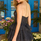 Unique Homecoming Dress Sweetheart A-Line Bowknot Back to School Outfits Party Dress D7790