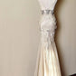 Robe de bal brillante à paillettes et col en cœur, robe de soirée sirène, robe de gala, robe de fête d'anniversaire, D3415